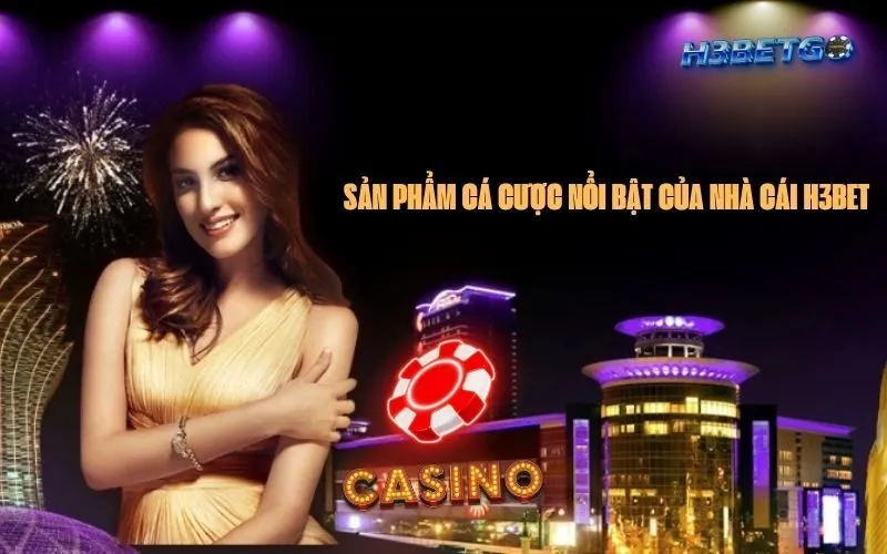 các Sản phẩm cá cược của nhà cái H3bet